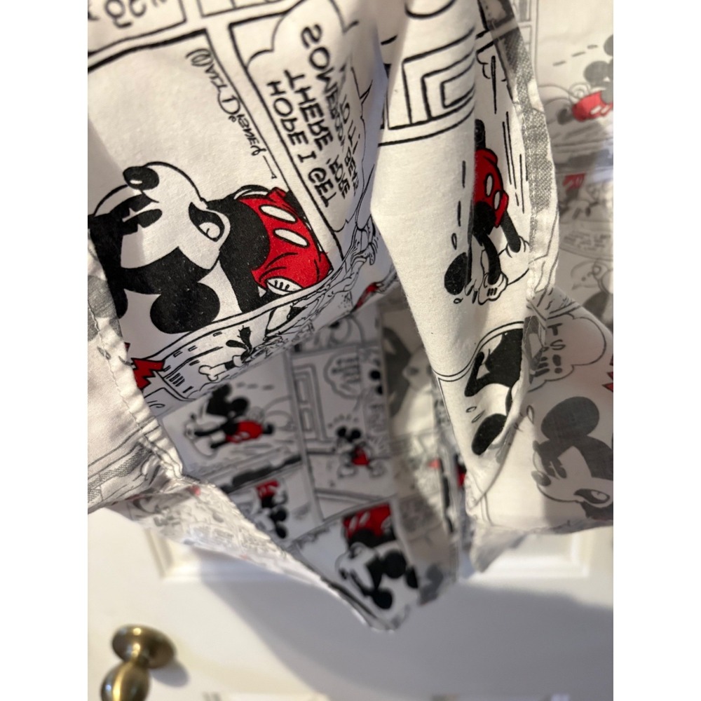 Disney Reverse Button Down Shirt Mickey Mouse - image 4